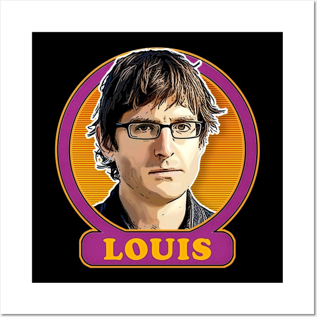 Louis Theroux Wall Art by DankFutura